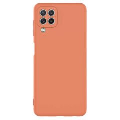 Galaxy A22 4G Kılıf Zore Mara Lansman Kılıf-Turuncu