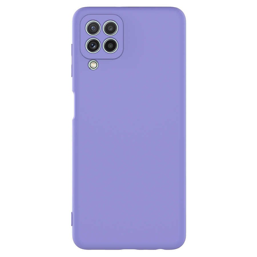 Galaxy A22 4G Kılıf Zore Mara Lansman Kılıf-Lila