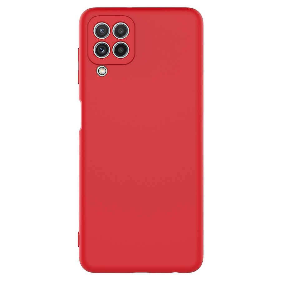 Galaxy A22 4G Kılıf Zore Mara Lansman Kılıf-Kırmızı