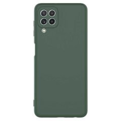 Galaxy M32 Kılıf Zore Mara Lansman Kılıf-Koyu Yeşil