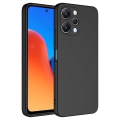 Xiaomi Redmi 12 Kılıf Zore Mara Lansman Kılıf-Siyah