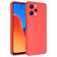 Xiaomi Redmi 12 Kılıf Zore Mara Lansman Kılıf-Kırmızı