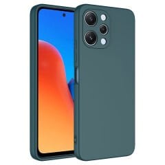 Xiaomi Redmi 12 Kılıf Zore Mara Lansman Kılıf-Koyu Yeşil
