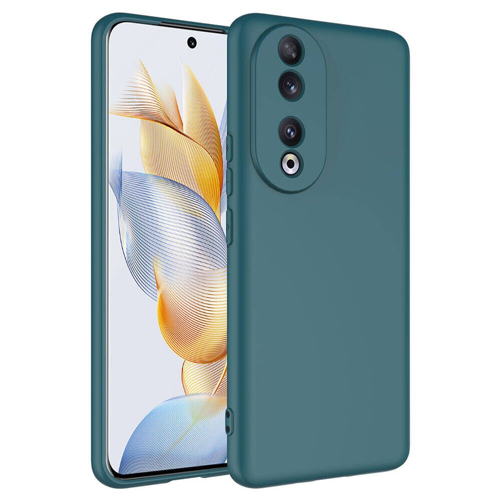 Honor 90 Kılıf Zore Mara Lansman Kılıf-Koyu Yeşil
