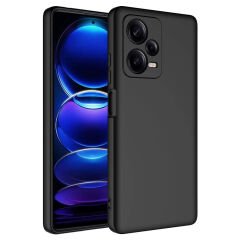 Xiaomi Redmi Note 12 Pro Plus 5G Kılıf Zore Mara Lansman Kılıf-Siyah