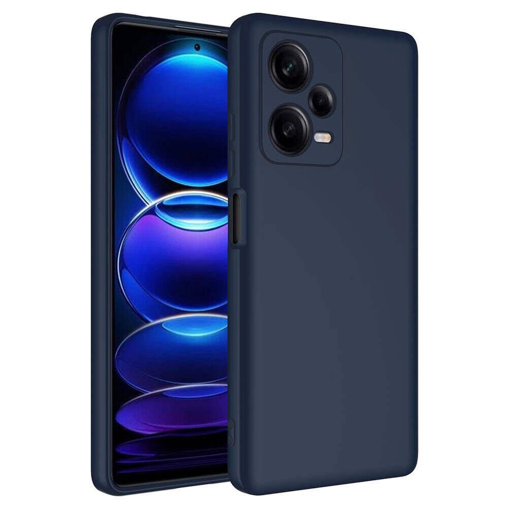 Xiaomi Redmi Note 12 Pro Plus 5G Kılıf Zore Mara Lansman Kılıf-Lacivert