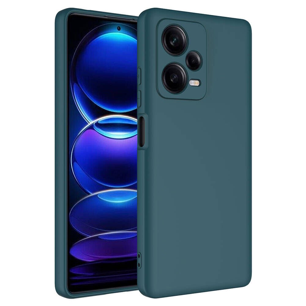 Xiaomi Redmi Note 12 Pro Plus 5G Kılıf Zore Mara Lansman Kılıf-Koyu Yeşil
