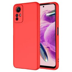 Xiaomi Redmi Note 12S Kılıf Zore Mara Lansman Kılıf-Kırmızı