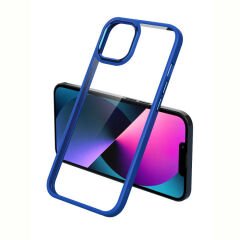 iPhone 12 Pro Max Kılıf Zore Krom Kılıf-Açık Yeşil
