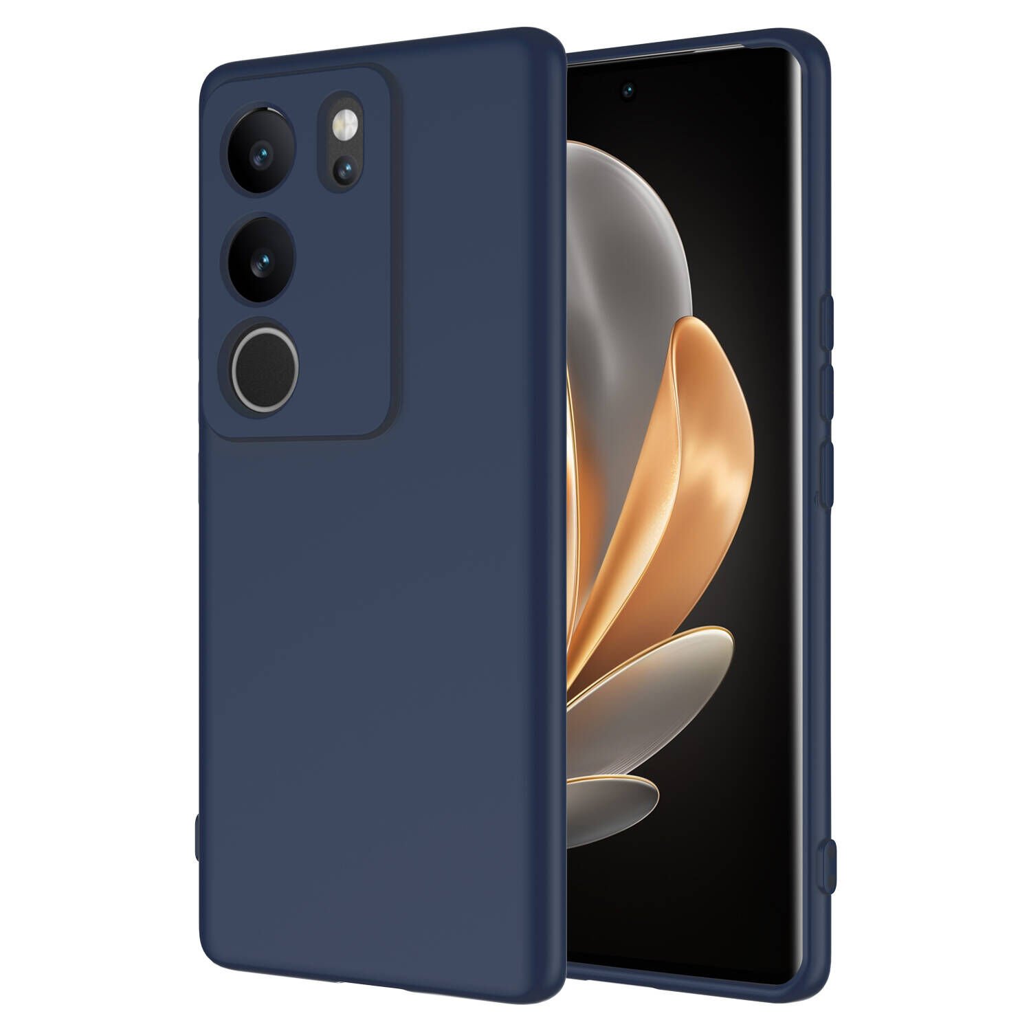 Vivo V29 5G Kılıf Zore Mara Lansman Kılıf-Lacivert