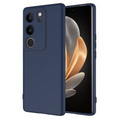 Vivo V29 5G Kılıf Zore Mara Lansman Kılıf-Lacivert