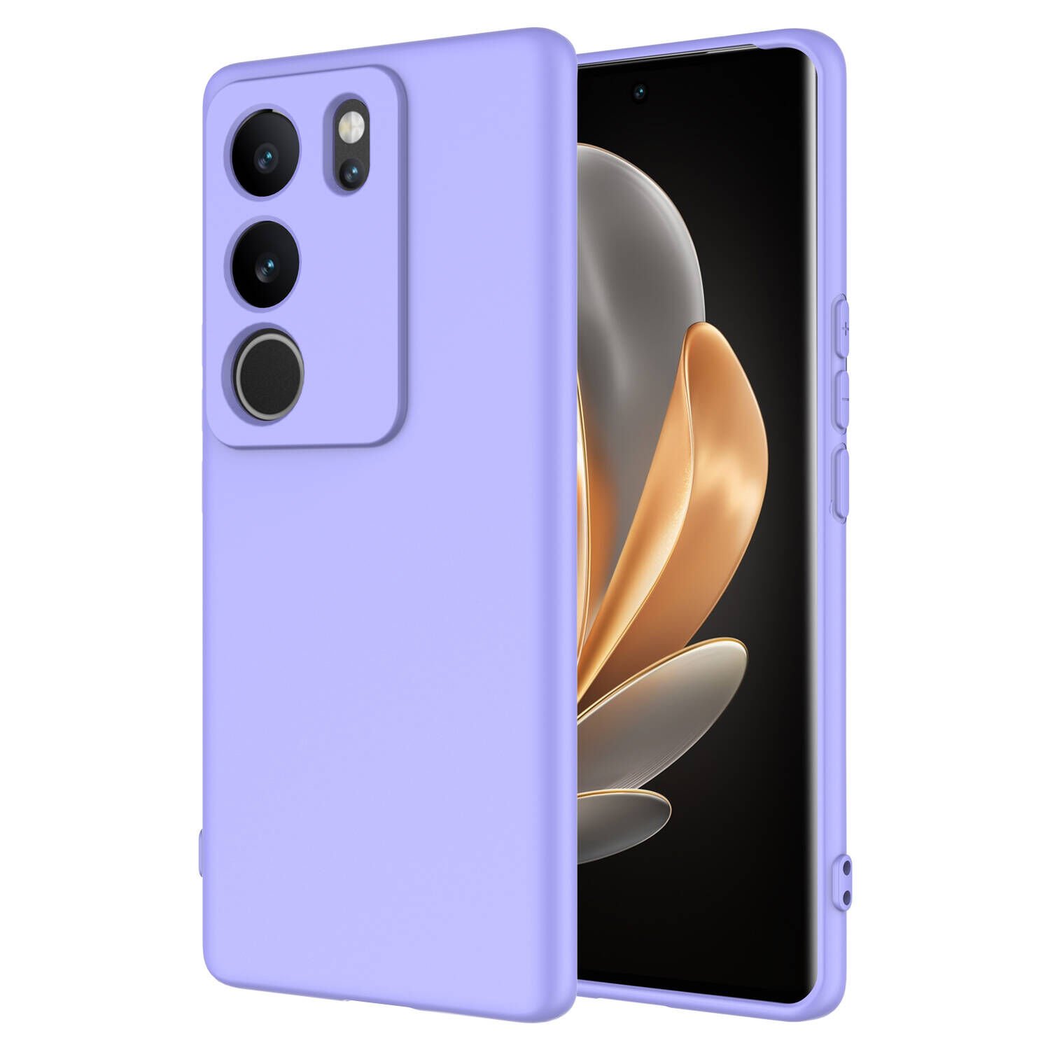 Vivo V29 5G Kılıf Zore Mara Lansman Kılıf-Lila