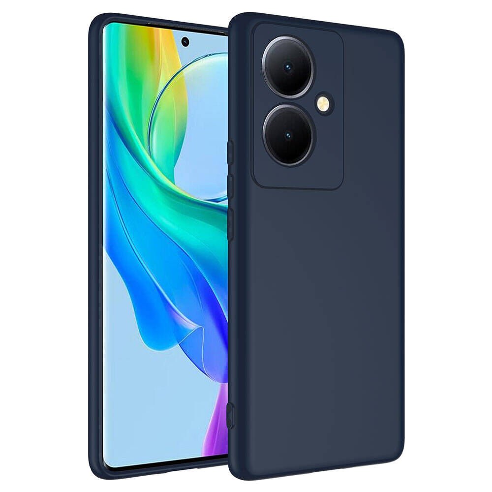 Vivo V29 Lite 5G Kılıf Zore Mara Lansman Kılıf-Lacivert