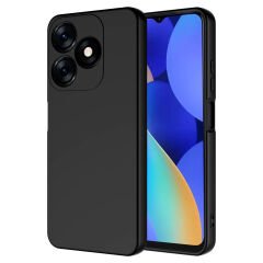 Tecno Spark 10 4G Kılıf Zore Mara Lansman Kılıf-Siyah
