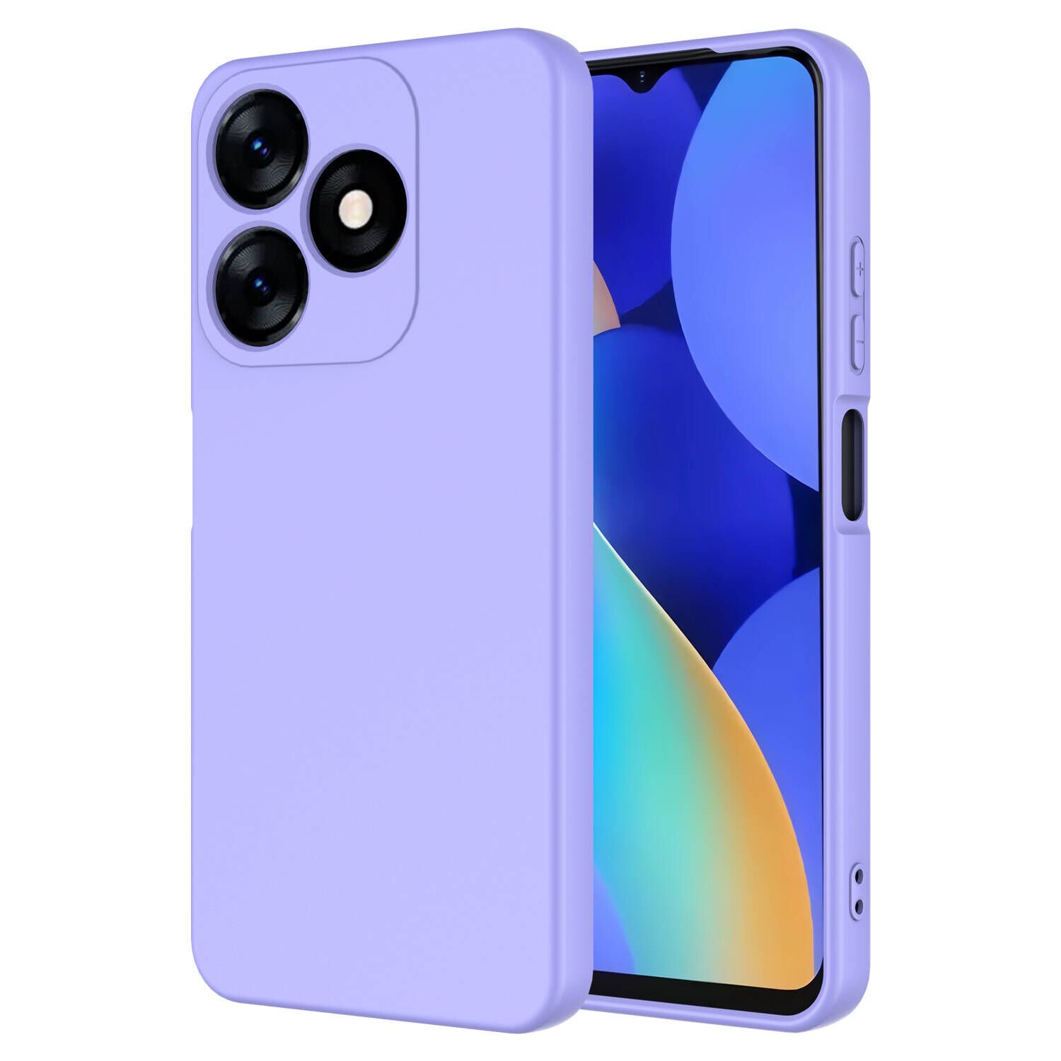 Tecno Spark 10 4G Kılıf Zore Mara Lansman Kılıf-Lila