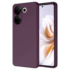Tecno Camon 20 Pro 4G Kılıf Zore Mara Lansman Kılıf-Koyu Mor