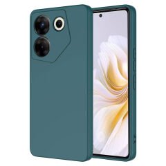 Tecno Camon 20 Pro 5G Kılıf Zore Mara Lansman Kılıf-Koyu Yeşil