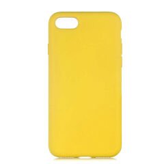 iPhone SE 2022 Kılıf Zore LSR Lansman Kılıf-Sarı