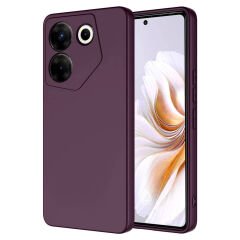 Tecno Camon 20 Pro 5G Kılıf Zore Mara Lansman Kılıf-Koyu Mor