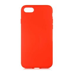 iPhone SE 2022 Kılıf Zore LSR Lansman Kılıf-Turuncu