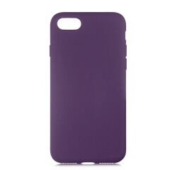 iPhone SE 2022 Kılıf Zore LSR Lansman Kılıf-Derin Mor