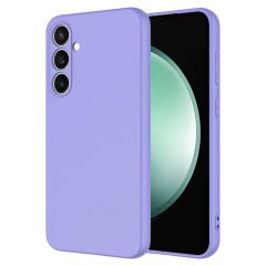 Galaxy S23 FE Kılıf Zore Mara Lansman Kılıf-Lila