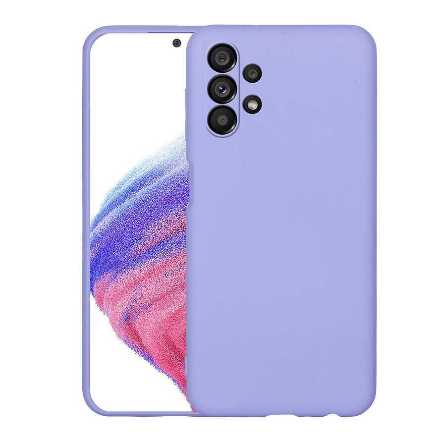 Galaxy A13 4G Kılıf Zore Mara Lansman Kılıf-Lila