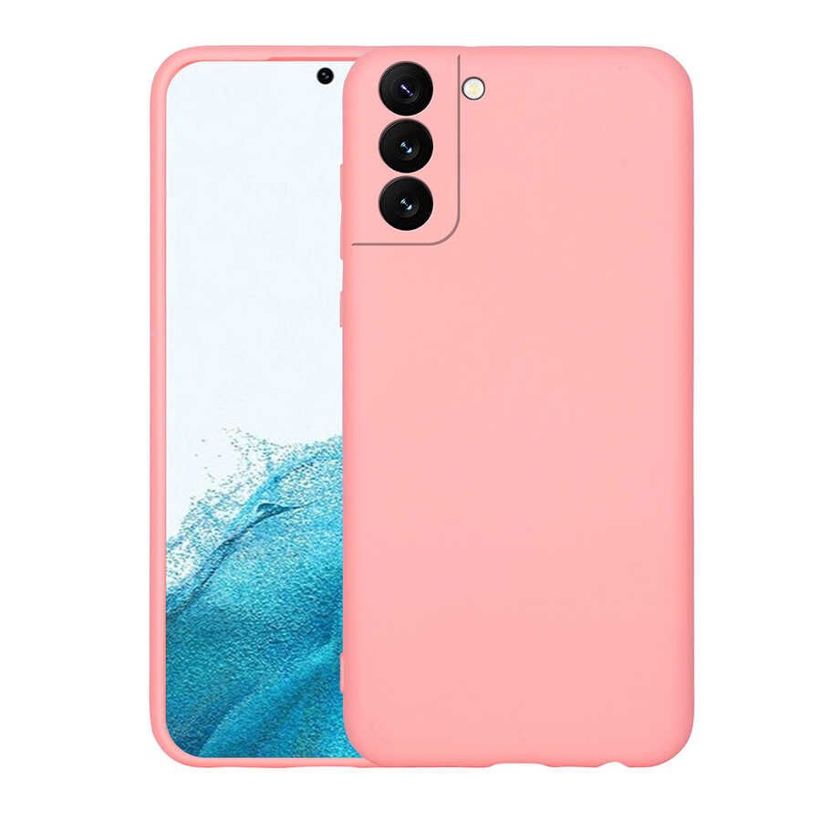 Galaxy S22 Kılıf Zore Mara Lansman Kılıf-Pembe Açık