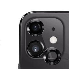 iPhone 12 Mini Zore CL-12 Premium Safir Parmak İzi Bırakmayan Anti-Reflective Kamera Lens Koruyucu-Rose Gold
