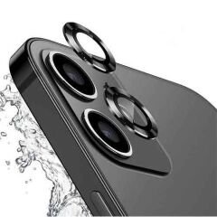 iPhone 12 Mini Zore CL-12 Premium Safir Parmak İzi Bırakmayan Anti-Reflective Kamera Lens Koruyucu-Rose Gold