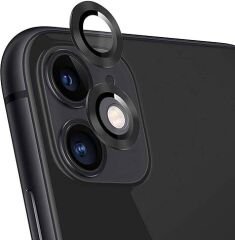 iPhone 11 Zore CL-12 Premium Safir Parmak İzi Bırakmayan Anti-Reflective Kamera Lens Koruyucu-Lila