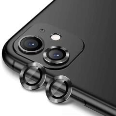 iPhone 11 Zore CL-12 Premium Safir Parmak İzi Bırakmayan Anti-Reflective Kamera Lens Koruyucu-Lila