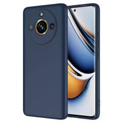 Realme 11 Pro Plus Kılıf Zore Mara Lansman Kılıf-Lacivert