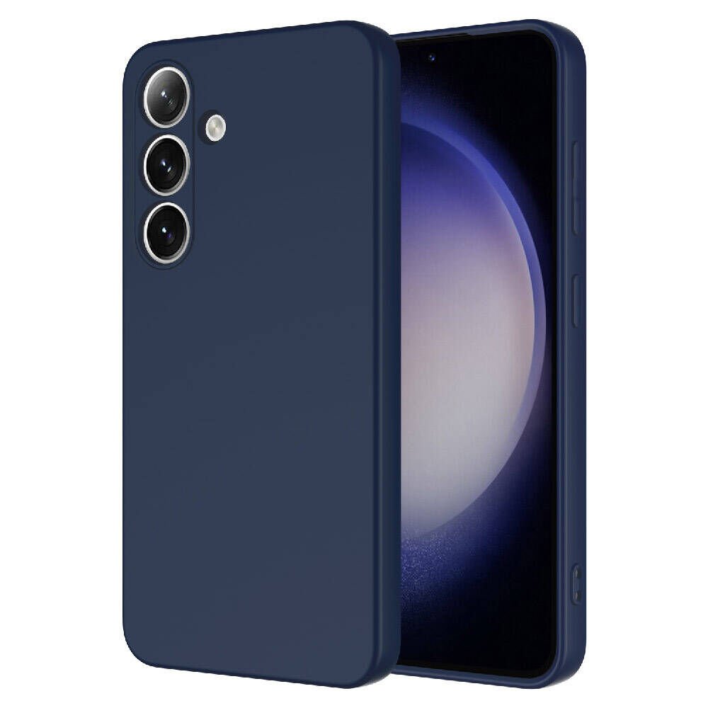 Galaxy S24 Kılıf Zore Mara Lansman Kılıf-Lacivert