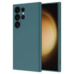 Galaxy S24 Ultra Kılıf Zore Mara Lansman Kılıf-Koyu Yeşil