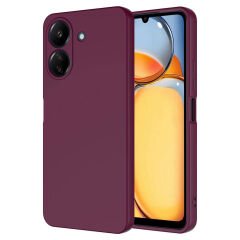 Xiaomi Redmi 13C Kılıf Zore Mara Lansman Kılıf-Koyu Mor