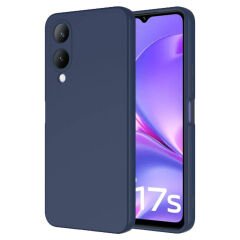 Vivo Y17S Kılıf Zore Mara Lansman Kılıf-Lacivert