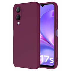 Vivo Y17S Kılıf Zore Mara Lansman Kılıf-Koyu Mor