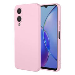 Vivo Y17S Kılıf Zore Mara Lansman Kılıf-Pembe
