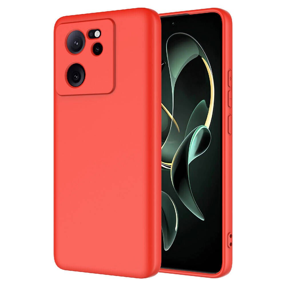 Xiaomi Mi 13T Pro Kılıf Zore Mara Lansman Kılıf-Kırmızı
