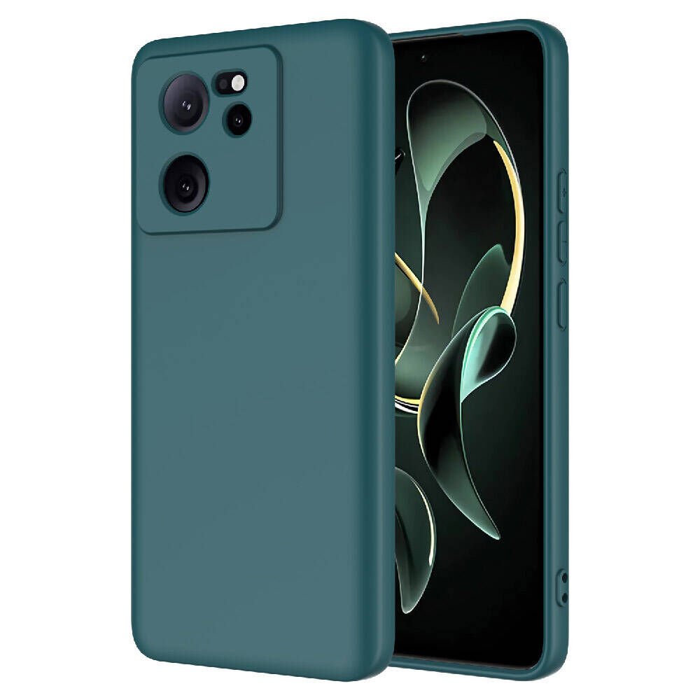 Xiaomi Mi 13T Pro Kılıf Zore Mara Lansman Kılıf-Koyu Yeşil