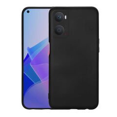 Oppo A76 Kılıf Zore Mara Lansman Kılıf-Siyah