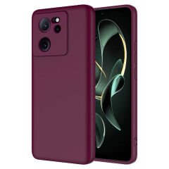Xiaomi Mi 13T Kılıf Zore Mara Lansman Kılıf-Koyu Mor