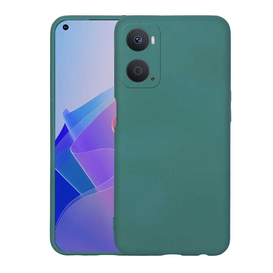 Oppo A36 Kılıf Zore Mara Lansman Kılıf-Koyu Yeşil