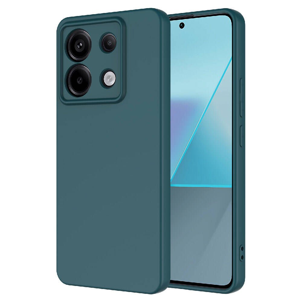 Xiaomi Redmi Note 13 Pro 5G Kılıf Zore Mara Lansman Kılıf-Koyu Yeşil