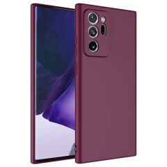 Galaxy Note 20 Ultra Kılıf Zore Mara Lansman Kılıf-Koyu Mor