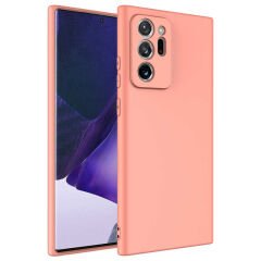 Galaxy Note 20 Ultra Kılıf Zore Mara Lansman Kılıf-Turuncu
