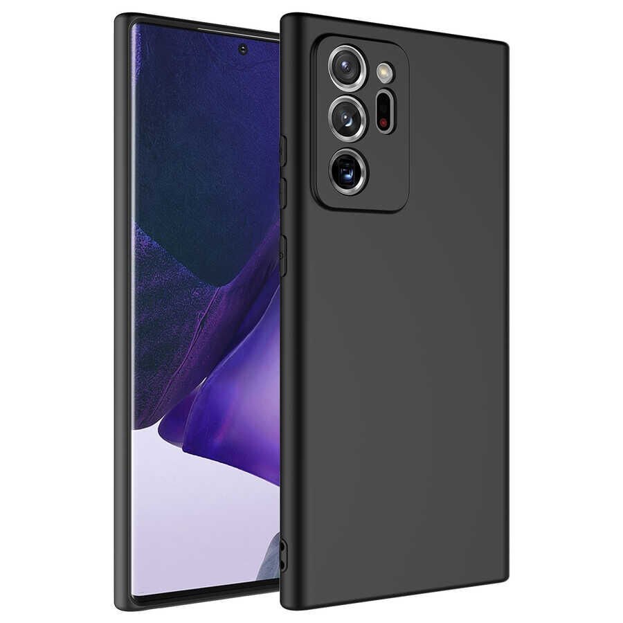 Galaxy Note 20 Ultra Kılıf Zore Mara Lansman Kılıf-Siyah