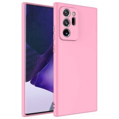 Galaxy Note 20 Ultra Kılıf Zore Mara Lansman Kılıf-Pembe Açık