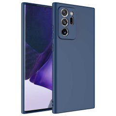 Galaxy Note 20 Ultra Kılıf Zore Mara Lansman Kılıf-Lacivert